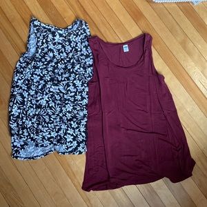 Old Navy Luxe Tank Tops